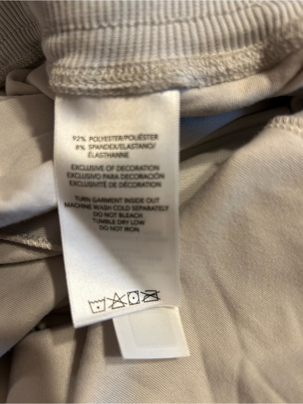Lularoe Jax Light Gray Velour Drawstring Jogger Pants - Picture 5 of 5